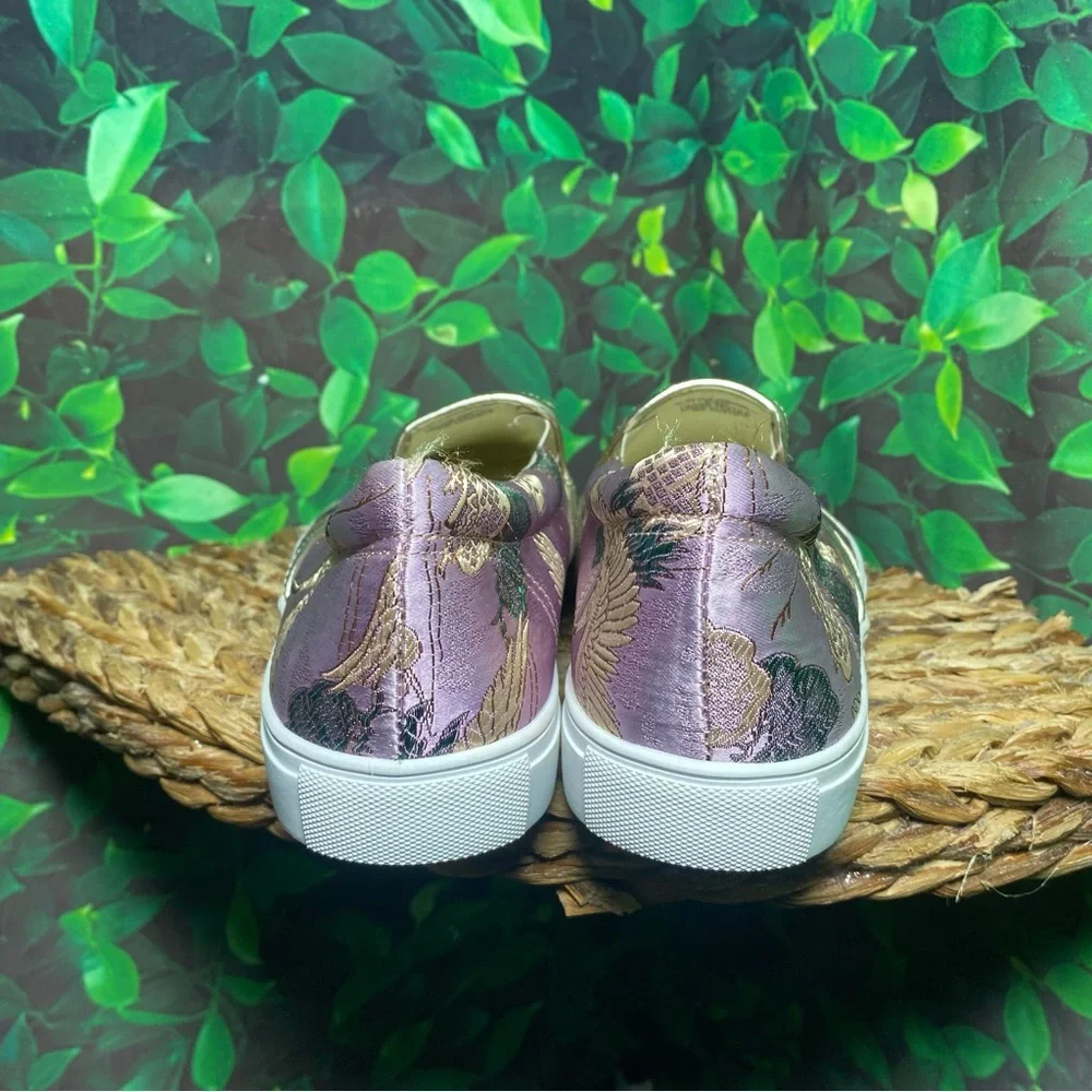 Johnny was slip on sneakers crane purple - Picture 4 of 7